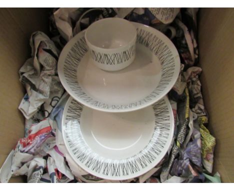 Midwinter tea and dinner wares, shapes designed by the Marquis of Queensberry 