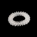 RENÉ LALIQUE (FRENCH, 1860-1945), 'DAHLIAS', A BRACELET, DESIGNED 1927