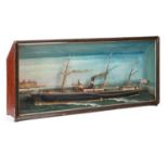 A LATE 19TH CENTURY MODEL OF A SHIP, "CHARLES DUNCAN"