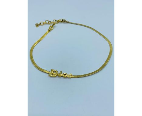 A Christian Dior Choker, necklace