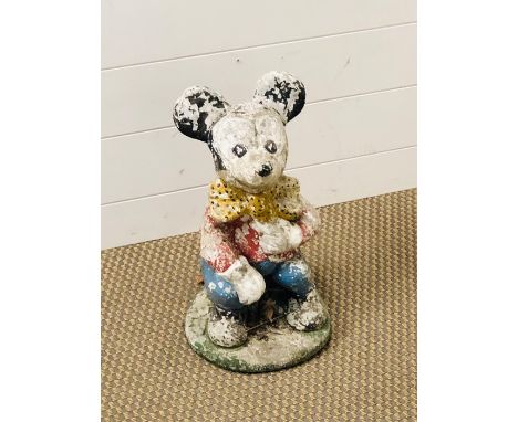 A Vintage Stoneware Mickey Mouse