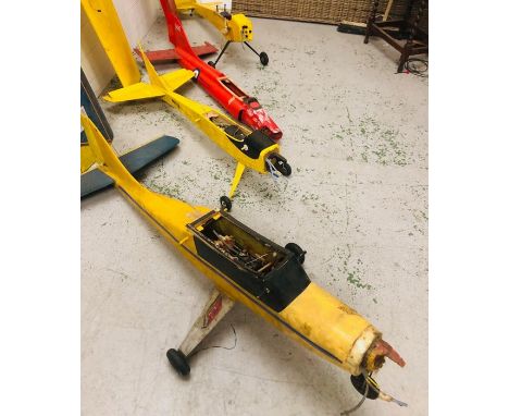 A selection of four Vintage model planes.