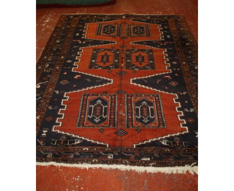 A Shiraz carpet 300 x 220cm 