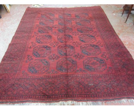 An Afghan carpet 310x 250cm