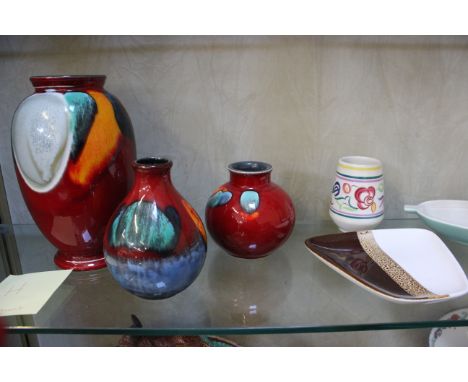 A quantity of Poole pottery (6)