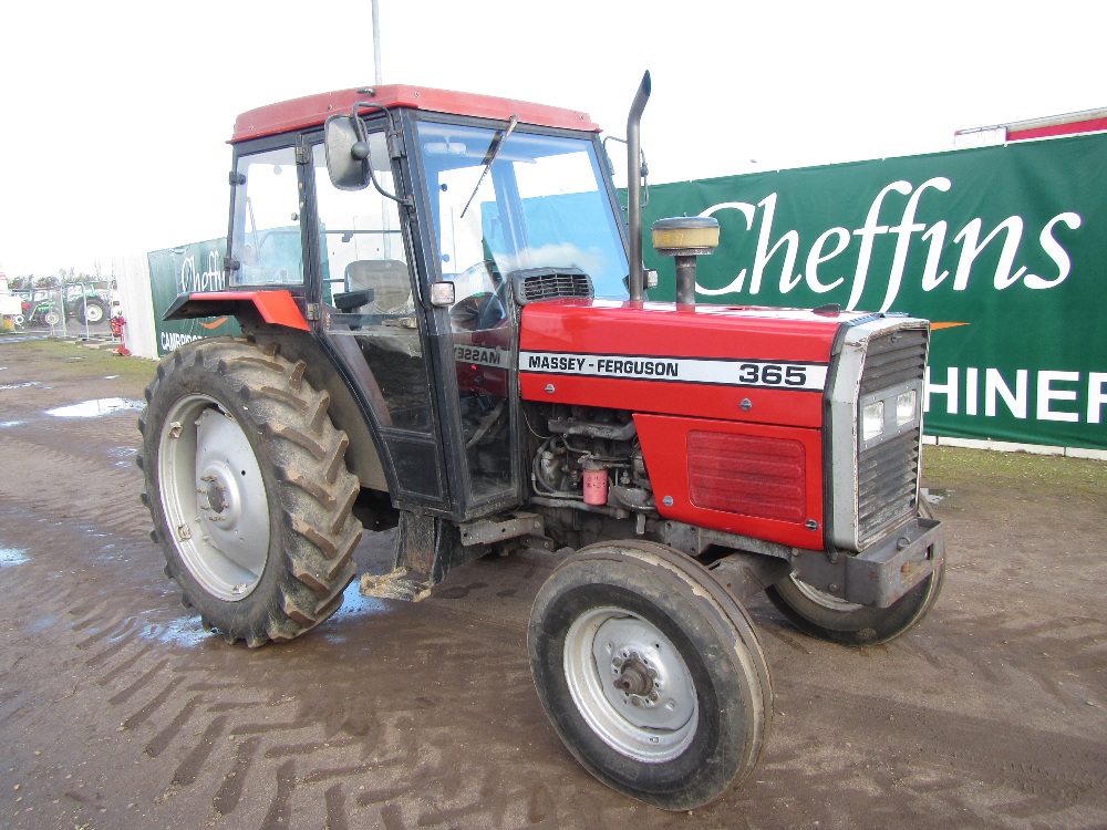 Massey Ferguson 365 Tractor Ser No J47237