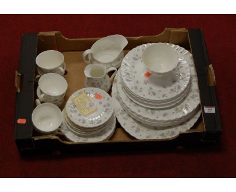 A Wedgwood 6-place setting part tea and dinner service in the April Flowers pattern