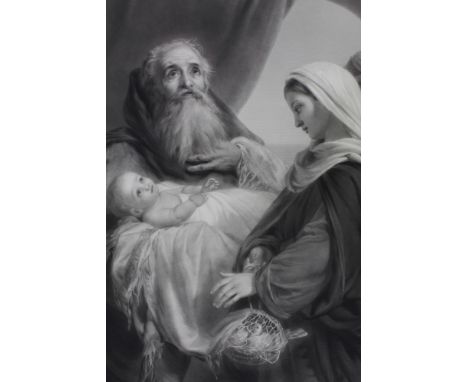 William Charles Th. Dobson (1817-1898) collection of seventeen signed black and white prints of Dobson's work, pencil signed 