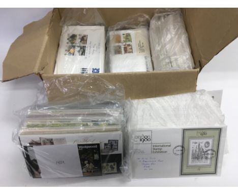 A collection of first day covers from 1966 onwards.