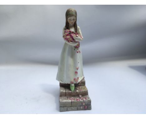 A Royal Worcester figures named "The Bridesmaid". Approx 21cm tall.