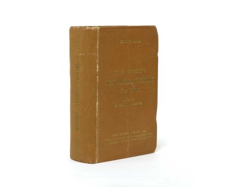 WISDEN Cricketers' Almanack: 1933 Original Hardback, first edition. Covers slightly rubbed, inner hinges cracked, otherwise a