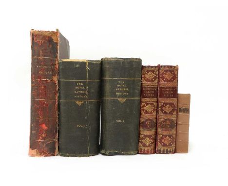 NATURAL HISTORY: Goldsmith, O: A History of the Earth and Animated Nature, in 2 volumes. Blackie, 1855. With frontis and colo