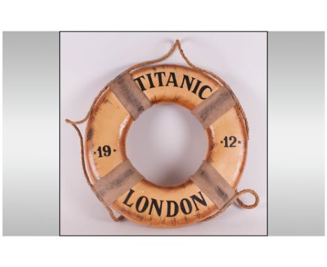 Reproduction Titanic Life Ring