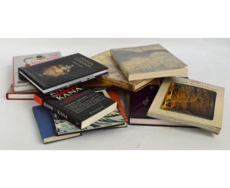 A group of reference books relating to Japanese art to include "Japanese Cloisonné: The Seven Treasures " by Gregory Irwin, "