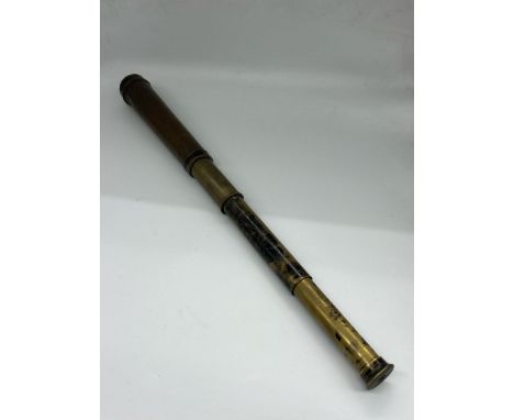 A brass telescope AF