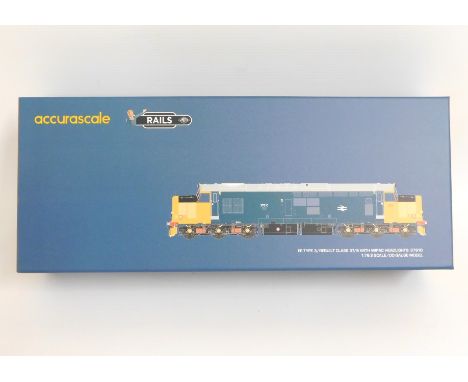 A boxed Accurascale 00 gauge EE Type 3/Rebuilt Class 37/6 with Wipac headlights: 37610 diesel engine