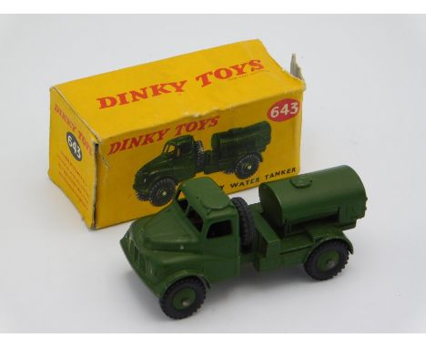 A boxed Dinky 643 Army Water Tanker