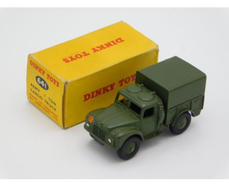 A boxed Dinky 641 1-ton Army Cargo Truck