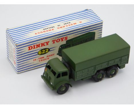 A boxed Dinky Supertoys 622 10-ton Army Truck