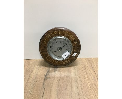 "GUINNESS" BAROMETER