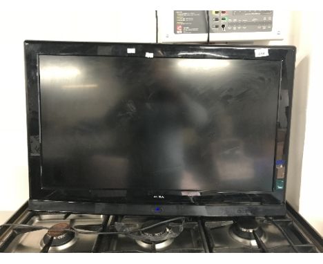 ALBA 32" TV AND REMOTE (NO STAND BUT WALL BRACKET)