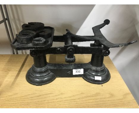 VINTAGE KITCHEN SCALES AND WEIGHTS
