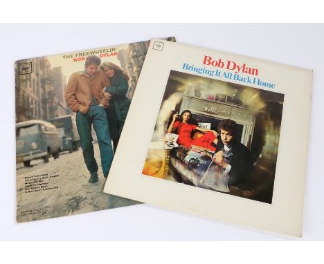 2x Bob Dylan LPs. The Freewheelin' Bob Dylan. Bringing It All Back Home