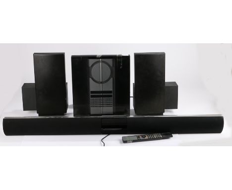 Bang and Olufsen Beosound 3000 CD player, Beolab 3500 sound bar and speakers