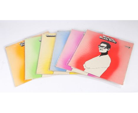 6x Buddy Holly compilation LPs