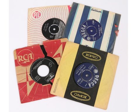 4x 1960s 7" Singles The Jimi Hendrix Experience - Voodoo Chile. The Rolling Stones - Little Red Rooster. The Ronnettes (Walki