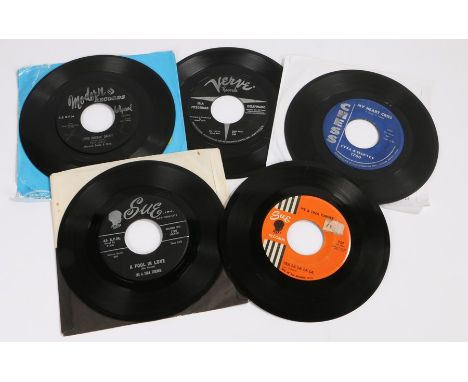 5 x RnB / Jazz 7" singles. Ike &amp; Tina Turner (2) Tra La La La La (Sue 757) A Fool In Love (Sue 730). Etta &amp; Harvey - 