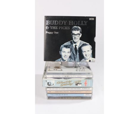 7x Buddy Holly Compilation CDs
