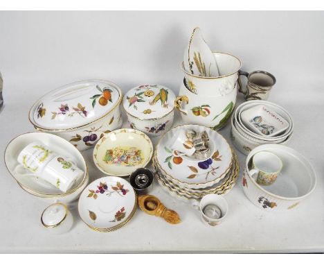 Ceramics to include Royal Worcester, Royal Doulton and similar.