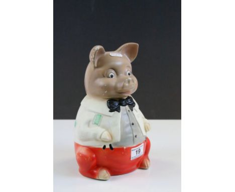 Mid 20th century Porkie Pig Ceramic Money Box