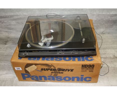 Vintage Technics Direct Drive Record deck model SL-DD33