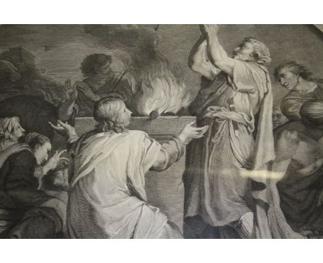 John Boydell, 18th / 19th century, Hogarth Framed Engraved depicting an Old Master Scene