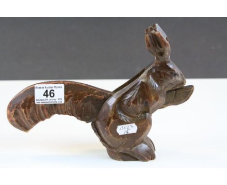 Black Forest Style Nutcracker in the form of a Squirrel