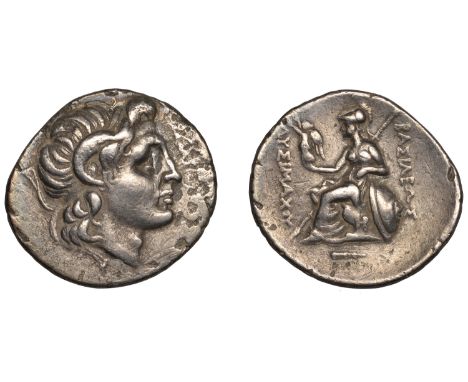 Greek Coinages, KINGS OF THRACE, Lysimachos (305-281), Tetradrachm, Heraclea, 287-282, diademed and horned head of Alexander 