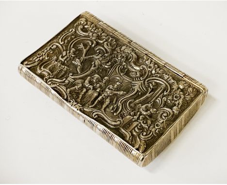RUSSIAN SILVER SNUFF BOX