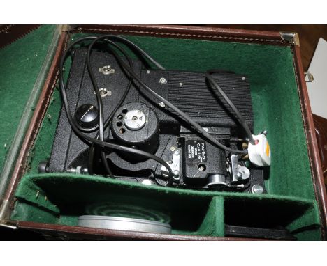 Cased vintage projector 