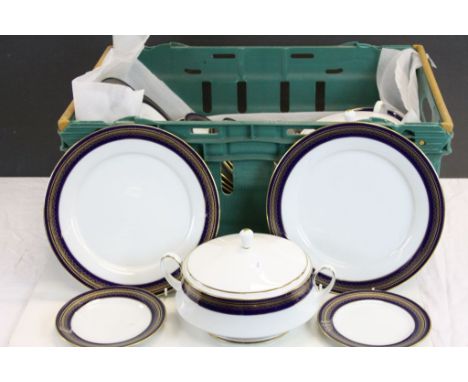 Collection of Noritake ceramic Dinner ware in "Legacy - Vienna" pattern