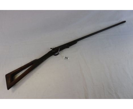 A Single Barrel .410 Folding Poachers Shotgun. Serial Number 105. Please Note A Shotgun Licence Or RFD Is Required To Purchas