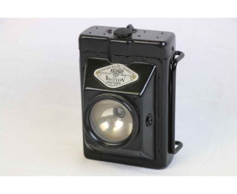 A World War Two Era Smith Wootton Lantern With Air Ministry Marks To The Rear.