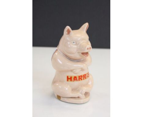 Vintage Ceramic "Pig" advertising Money Box for "Harris" Bacon factory, approx 12cm tall