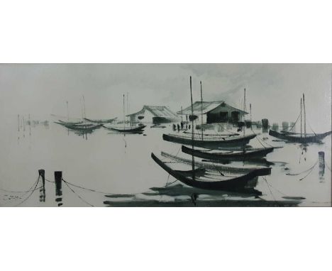 SEE (20TH CENTURY CHINESE SCHOOL), PEACEFUL MORNING oil on canvas, signedframed and under glass Note: T&amp;R Annan &amp; Son