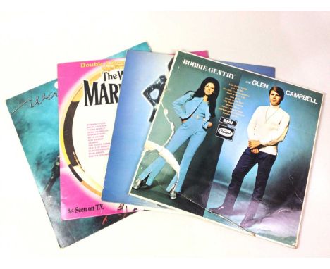 LARGE GROUP OF RECORDS, AND A RECORD PLAYER including 40 fantastic hits from the 50s and 60s, Frank Sinatra, Make The Party L