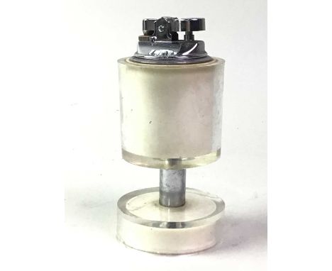 THORNES VINTAGE TABLE LIGHTER, along with three other table lighterslargest 12.5cm high Qty: 4
