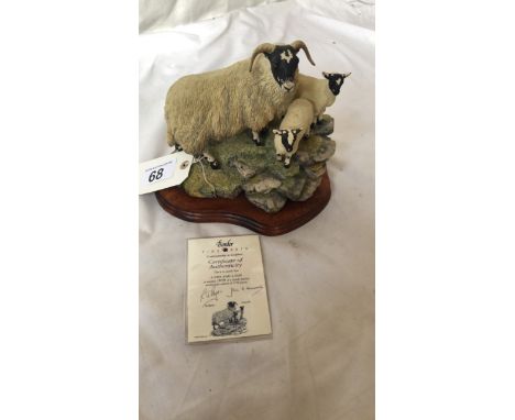  Sale Item:    B F A ORNAMENT- A EWE AND A PAIR   Vat Status:   No Vat   Buyers Premium:  This lot is subject to a Buyers Pre