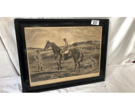  Sale Item:    PICTURE HORSE- MERRIMENT IV 1931   Vat Status:   No Vat   Buyers Premium:  This lot is subject to a Buyers Pre