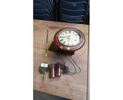  Sale Item:    WALL CLOCK (AF)   Vat Status:   No Vat   Buyers Premium:  This lot is subject to a Buyers Premium of 15% + Vat